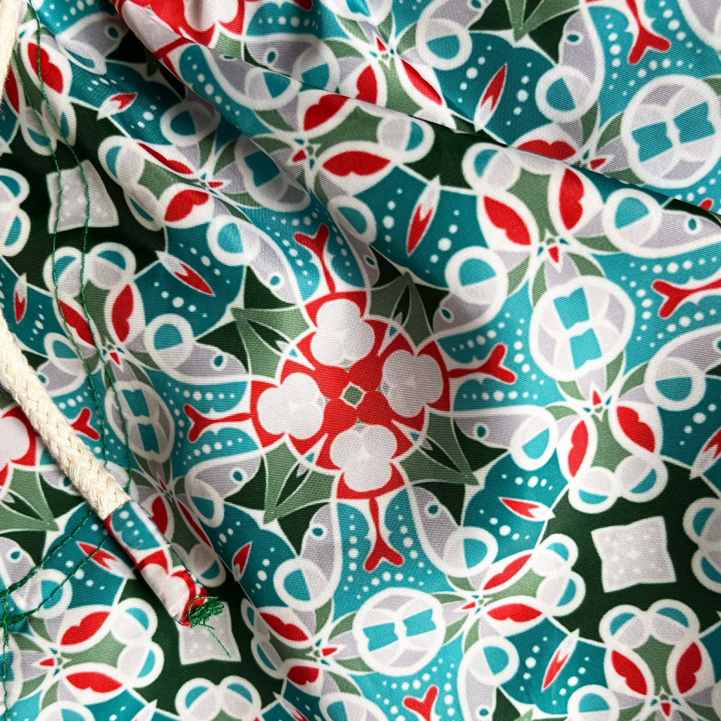 Men Swimwear – Greenish Patterned | SS24 Collection | Spiaggia Swimwear