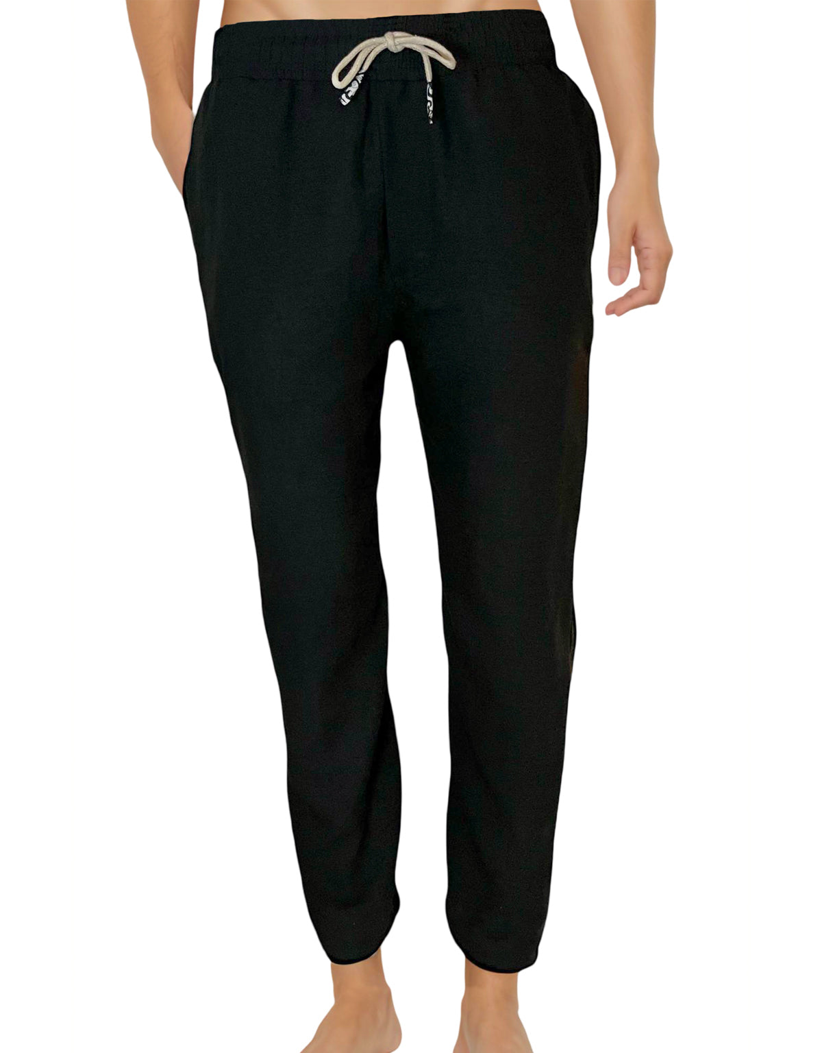 Black Linen Pants