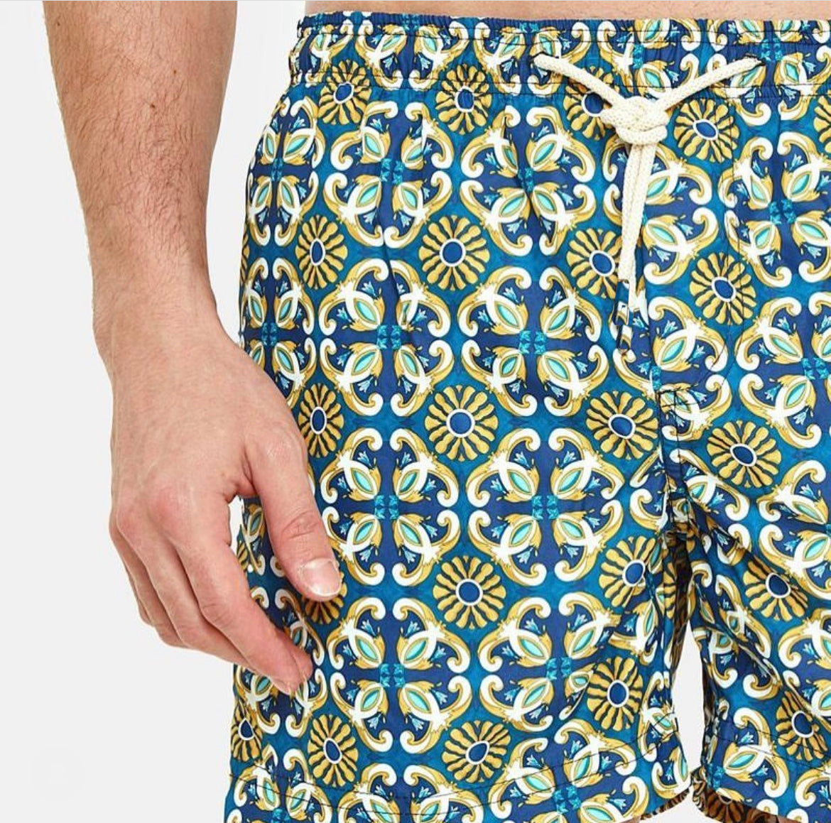 Men Swimwear SS24 Collection– Coastal Patterned Design | Spiaggia Swimwear