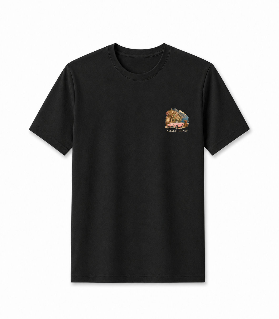 Men Printed T-Shirt - Black Amalfi
