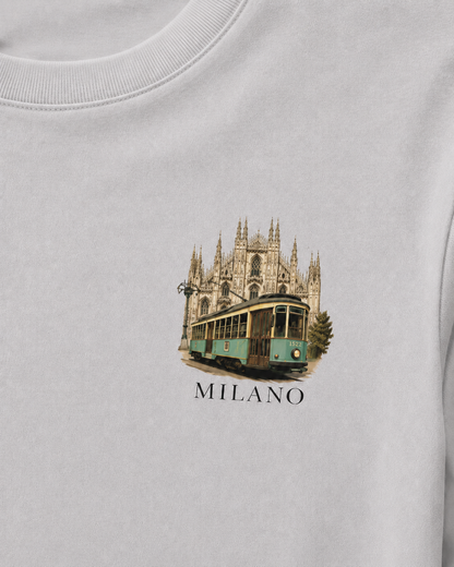 Men Printed T-Shirt  - Gray Milano