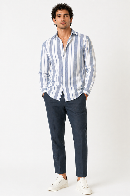 Striped Linen Shirt